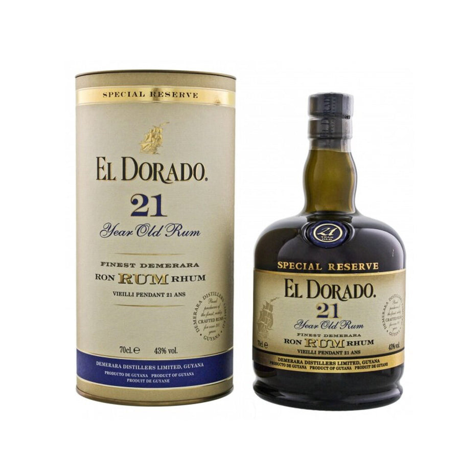 El Dorado Rum Special Reserve 21 Years Old - 0.7l Flasche - TRY IT! Tastings